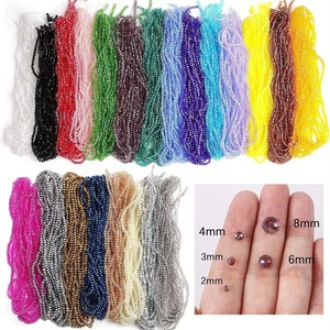 JC 2/3/4/6/8mm Irregular <b>Bead</b> Wheel DIY Handmade Jewelry Accessories Crystal Transparent Multi <b>Acrylic</b> <b>Plastic</b> <b>Lucite</b> <b>Beads</b> - Product Image 6