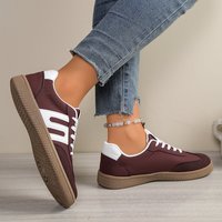 Nouvelle collection été 2025 de chaussures pour femmes pour le commerce extérieur : chaussures de sport décontractées plates, polyvalentes, peu profondes et à semelle souple