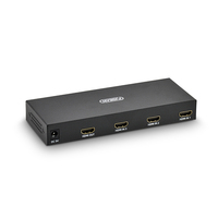 FJGEAR FJ-4K301i 3x1 commutateur HDMI avec télécommande, 3-en-1-Out prend en charge 4K 60Hz Ultra HD, Iron Shell Design PS5 Fire TV ordinateur portable