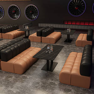 Juego de Muebles para Bar de Hookah de Diseño Nuevo 2026, Muebles para Sala de KTV, Juego de Sofás para Club, Diseño de Interiores para Club - Product Image 3