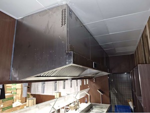 <span class=keywords><strong>Hotte</strong></span> de <span class=keywords><strong>cuisine</strong></span> commerciale sans conduit, adaptée aux locataires |   Contrôle des odeurs au carbone sans modification structurelle pour les centres commerciaux et les sites historiques - Product Image 2
