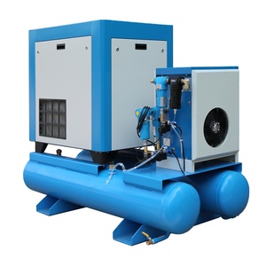 Kelaide Air <b>Compressor</b> For Laser Cutting 380V 15kw 20hp With 500L Tank And Dryer Stationary <b>Industrial</b> Model - Product Image 2
