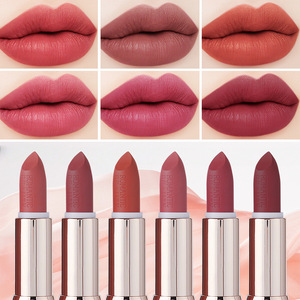 Lápiz Labial Mate Aterciopelado, No se Transfiere, Alta Pigmentación, Larga Duración, Acabado Niebla, Fácil de Colorear, Brillo Labial, Cosméticos - Product Image 2