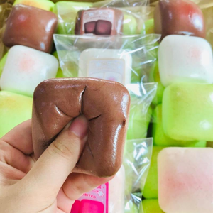 Kawaii Japan-Style Multi-Style Cute <b>Mochi</b> <b>Squishy</b> PU Adult Unisex Children's Food Bread Stress Relief Squeeze Toy QF-1128 - Product Image 6