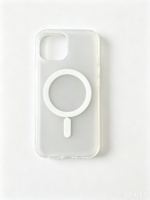 Coque pour iPhone 18 Pro/17, fixation magnétique, texture givrée personnalisable, coque transparente, protection, antichoc
