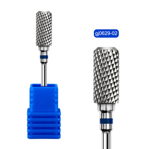 Mới Đến Tungsten Carbide Điện Móng Tay Tập Tin Khoan Bit Bạc Thùng An Toàn Đánh Bóng Mài Đầu Cho Gel Loại Bỏ - Product Image 3