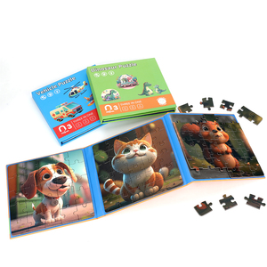Casse-tête éducatif magnétique personnalisé en <span class=keywords><strong>livre</strong></span> sur différents thèmes Casse-tête de jeu magnétique éducatif précoce pour les enfants - Product Image 3