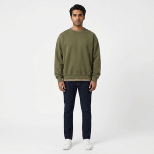 Sudaderas de Invierno Personalizables de Alta Calidad, Diseño de Patrón Sólido, Técnicas de Teñido Liso - Product Image 1