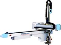 Machine de moulage par injection horizontale Mitex à trois/cinq axes entièrement servo-contrôlée par PLC (capacité 50-500 tonnes) 380V 1kW