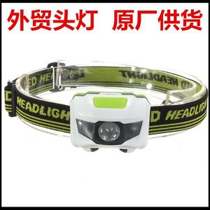 Mini linterna frontal LED blanca y negra, batería recargable de 1W, luz blanca y roja para pesca, senderismo, carrera nocturna - Product Image 3