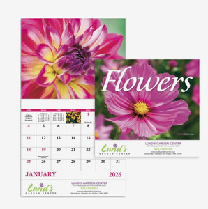 Calendarios Personalizados con Flores Impresas 2027, Regalo Promocional con Logotipo Personalizado, Planificador de Pared o Escritorio con Arte Floral y Natural - Product Image 5