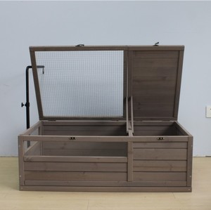 Woodville esterno interno in legno piccola gabbia di animali in legno tartaruga casa rettile recinzione - Product Image 1