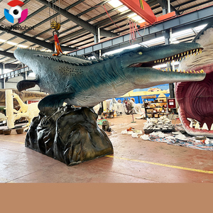 Mosasaurinae mô hình tùy chỉnh biển loài bò sát 15m dài mô phỏng cử động vật biển để bán - Product Image 2