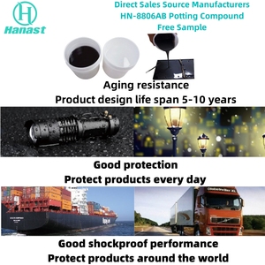 Nhiệt dẫn điện Silicone bầu keo cách điện cho PCB CPU cảm biến điện biến tần thành phần điện tử - Product Image 5