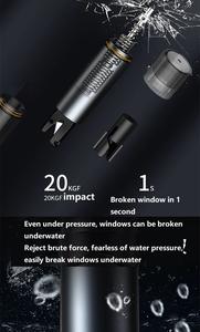 Vente spéciale Mini automobile évasion marteau de sécurité voiture d'urgence brise-vitre ceinture de sécurité coupe véhicule marteau de sécurité - Product Image 5