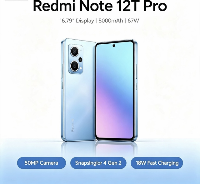 Redmi Note12 Pro 4G Global Version Unlocked Mobile Phone 6.67 50MP Camera Octa Core Android Smartphone