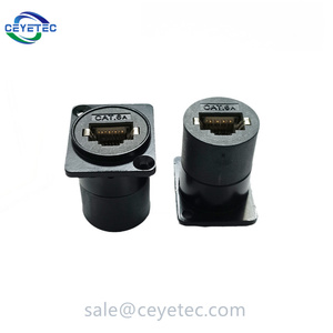 Conector RJ45 a prueba de agua IP68, con conector de mampara RJ45 a Cable Ethernet - Product Image 2