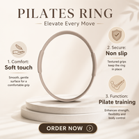 Anneau de Pilates en silicone souple, haute élasticité, antidérapant, résistant à la transpiration pour l'entraînement au yoga et au Pilates