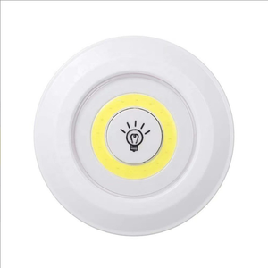 ไฟ LED แบบ Puck ยี่ห้อ <span class=keywords><strong>Natty</strong></span> COB สว่างพิเศษ 150 ลูเมน พร้อมรีโมทคอนโทรลไร้สาย ใช้แบตเตอรี่ เหมาะสำหรับตู้ - Product Image 2