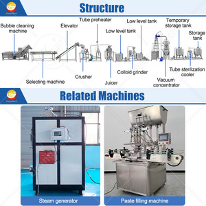 Máquina de proceso de salsa de tomate Industrial ORME, fabricación de ketchup de tomate, línea de producción de pasta de tomate - Product Image 2