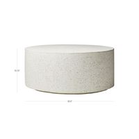 Meilleures tables basses blanches contemporaines pour salon, table basse ronde