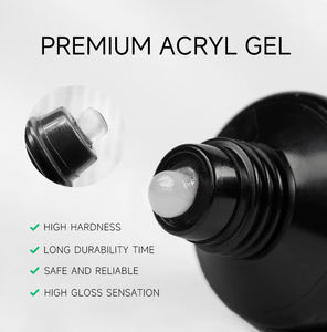 Fournitures professionnelles pour ongles, gel poly 30g 60g, couleurs pour ongles, fabrication OEM, étiquette privée personnalisée, gel acrylique transparent pailleté pour extension d'ongles - Product Image 6