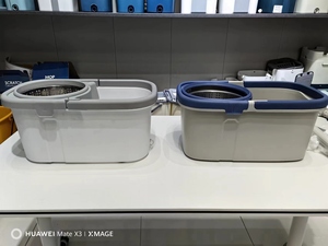 Centrifugadora <span class=keywords><strong>de</strong></span> Doble Tambor con Manos Libres, <span class=keywords><strong>de</strong></span> Microfibra y <span class=keywords><strong>Acero</strong></span> <span class=keywords><strong>Inoxidable</strong></span>, con Deshidratación Automática y Alta Tasa <span class=keywords><strong>de</strong></span> Deshidratación, <span class=keywords><strong>de</strong></span> Plástico para el Hogar - Product Image 5