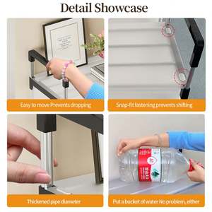 Wholesale 7-Layer Metal Shoe Rack With Dustproof Cover Shoe Storage Rack Shoe Rack Stand for Closet,Entryway,Living Room - Product Image 3