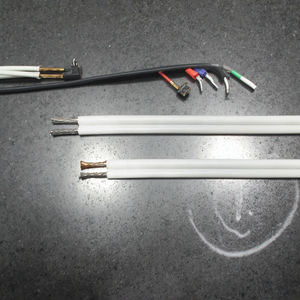 Fil de câble ruban <span class=keywords><strong>haute</strong></span> température en caoutchouc de <span class=keywords><strong>silicone</strong></span> 20awgx2core - Product Image 1