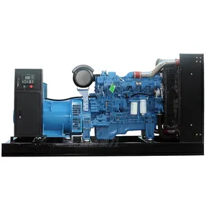 Dieselmotor-Generator-Set 300kw 375kva Yuchai YC6MJ500L-D21 elektrische Stromer zeuger für den Bau