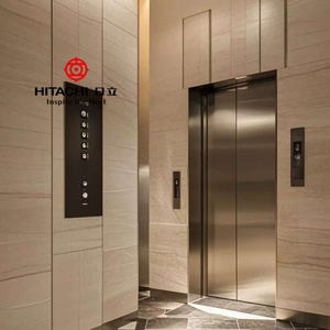 Ascenseur panoramique de luxe Hitachi pour villa, grande cabine, espace spacieux, commande intelligente - Product Image 4