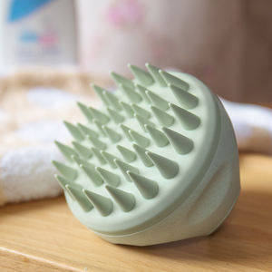 Cepillo depurador de cuero cabelludo de silicona para el cuidado del cabello al por mayor, cepillo para champú, masajeador de cuero cabelludo para el crecimiento del cabello - Product Image 3