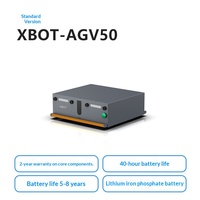 Chenghua 50KG AGV Véhicule de Transport Automatique Robot Châssis de Suivi pour Hôtels Certifié CE ISO Charge Maximale 40h