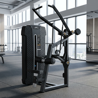 Máquina de Polea Comercial JW-NP309 para Gimnasio, con Manijas Convergentes para Ejercicios de Espalda y Brazos, Entrenamiento Muscular, Acero al Carbono, Fitness