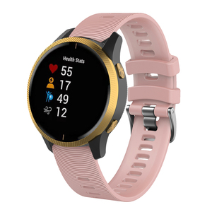 <span class=keywords><strong>Bracelet</strong></span> en Silicone IVANHOE 20mm pour <span class=keywords><strong>Garmin</strong></span> <span class=keywords><strong>Vivoactive</strong></span> <span class=keywords><strong>3</strong></span>/Venu/GarminMove <span class=keywords><strong>3</strong></span> Luxe Style montre intelligente <span class=keywords><strong>Bracelet</strong></span> <span class=keywords><strong>Bracelet</strong></span> Sport de remplacement - Product Image 3