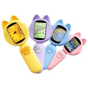 Caméra Jouet pour Enfants avec Loupe Biologique, Écran IPS 2.0'', 8 LED, Enregistrement Photo et Vidéo, Idéale pour l'Apprentissage Scolaire des Débutants - Product Image 3
