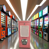 Nouvelle machine distributrice portable 2026 à fente unique pour cartes et tatouages |   Paiement par jeton/monnaie |   Distributeur commercial compact blanc