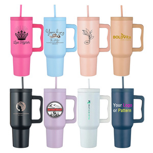 Nouvelle Offre Promotionnelle <span class=keywords><strong>UEFA</strong></span> <span class=keywords><strong>Euro</strong></span> 2026 : Gobelets Isothermes Modernes en Verre, Vente en Gros, 40 Oz, avec Poignée et Paille - Product Image 4