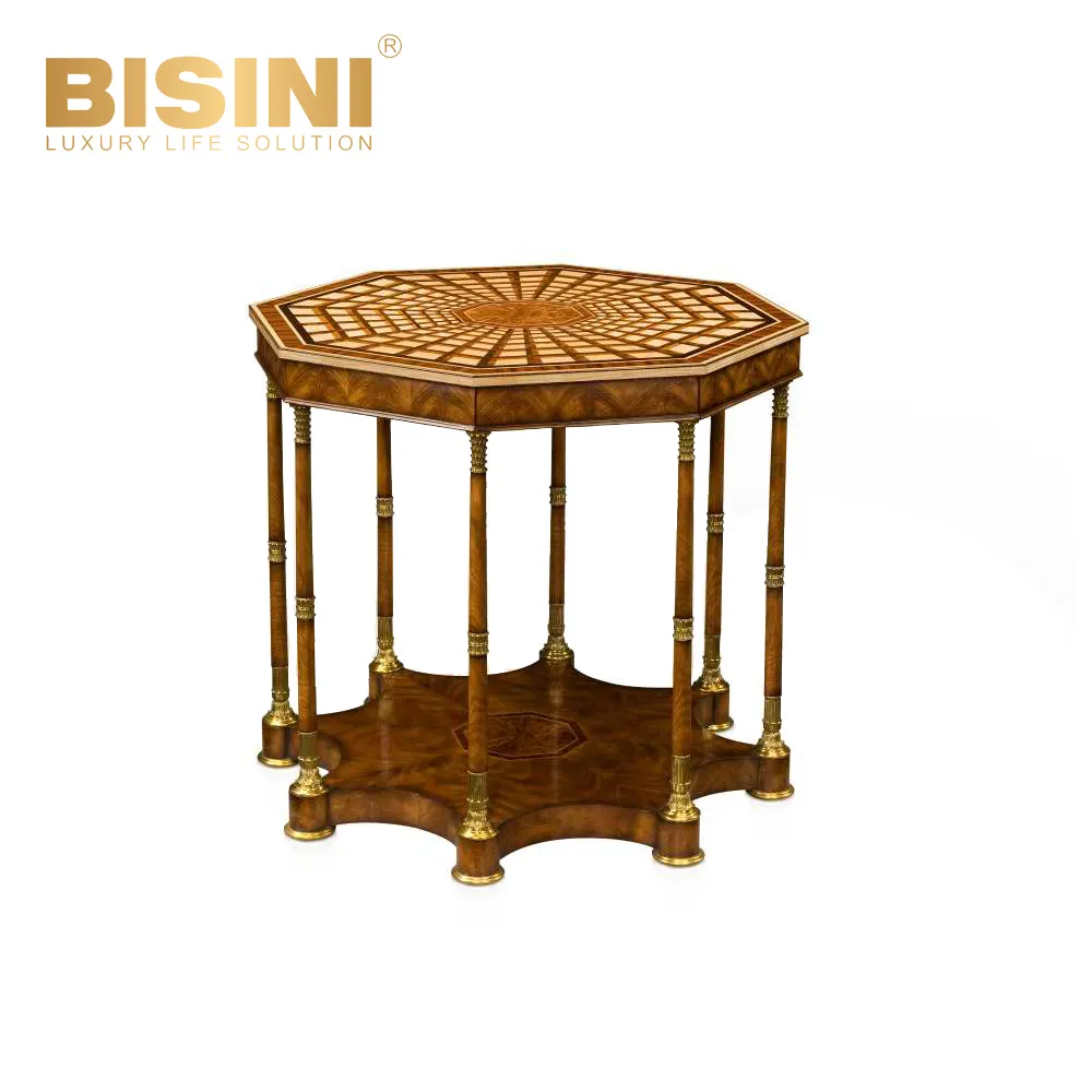 クリエイティブアート英語文化的で創造的な木製コーナーテーブルシンプルで伝統的な木製の部屋の装飾コーナーテーブル