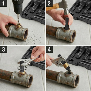 Pipe Threader 3/4 In Npt Manual For Emergency Repair Copper Pipe - Product Image 2