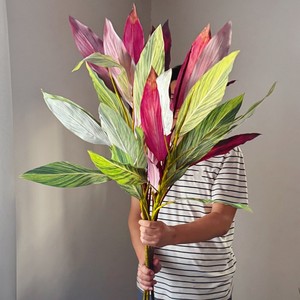 Flor de Canna Artificial de Tallo Largo - Suministro Directo de Fábrica para Decoración Comercial y del Hogar al por Mayor - Product Image 1
