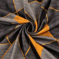 Housses de canapé et de chaise en tissu extensible tricoté polyester/spandex, antistatique, respirant, 100D, poids moyen, motif géométrique abstrait