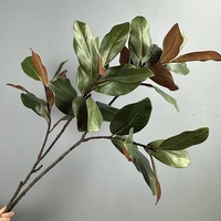 Kunstmatige Magnoliabladeren Huisdecoratie Bruiloft Kerstfeest Groene Plant Kunstplanten Pasen en Nieuwjaar