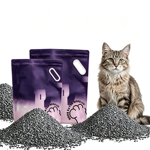 OEM/ODM Litière pour chat en bentonite brisée, agglomérante puissante, sans poussière, multi-parfums, en vrac, produit d'usine très vendu - Product Image 1