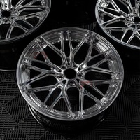 Rines Forjados de Aluminio 6061-T6 Cromados de 18 19 20 21 Pulgadas 5x120 5x112 5x114.3 Personalizados para Autos de Pasajeros BMW Tesla Porsche Lexus