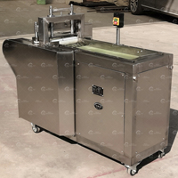 Automatische machine voor het snijden van gedroogde inktvis, snijmachine voor gedroogde zeevruchten, machine voor het snijden van inktvisreepjes voor voedselverwerkingsbedrijven