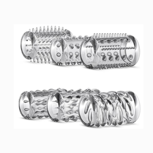 6 unids/set anillo para pene G-spot estimular anillo para pene juguetes sexuales para hombres bloqueo retraso eyaculación anillo para pene artículos íntimos Sex Shop - Product Image 5