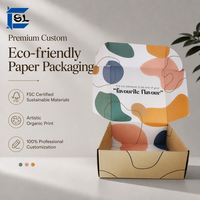 Fabricant de boîtes pliantes en carton ondulé personnalisées avec impression OEM et design de motifs uniques pour l'emballage de produits de vente au détail