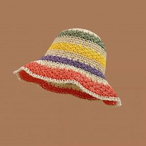 New Collection Summer Woven Raffia <b>Straw</b> <b>Hat</b> Female Summer Beach <b>Hat</b> Large Brim <b>Straw</b> Sun <b>Hat</b> - Product Image 3