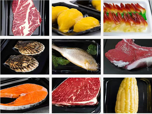 เครื่องบรรจุภัณฑ์สุญญากาศแบบสกินแพ็คสำหรับสเต็ก เครื่องบรรจุภัณฑ์สุญญากาศแบบสกินแพ็คสำหรับชีส เบคอน เครื่องบรรจุภัณฑ์สกินแพ็คสำหรับเบคอนและเนื้อสัตว์ชิ้น - Product Image 6